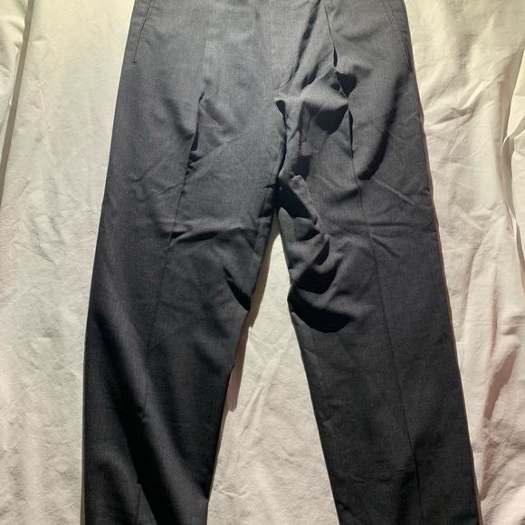 Pure New Wool Pants Size 46L Gray Inseam 34” - Picture 3 of 6